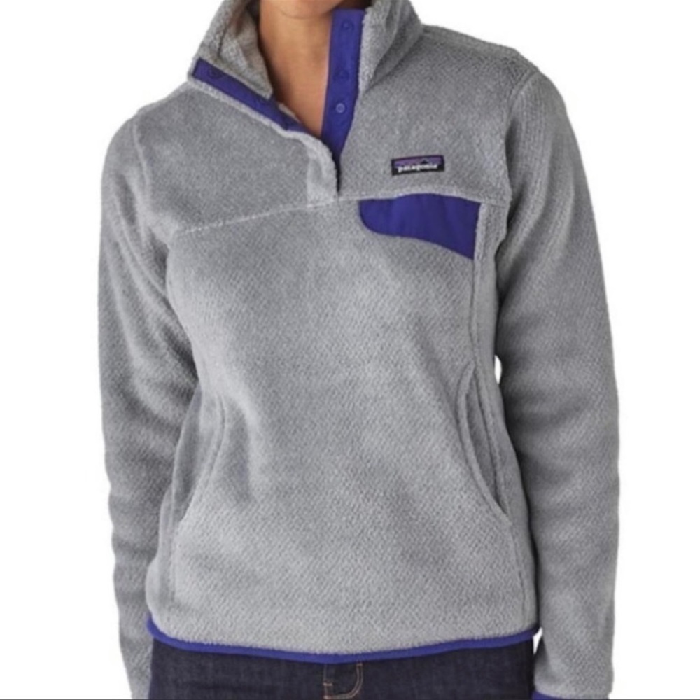 Patagonia Re-Tool‎ Snap-T fleece pullover. Small